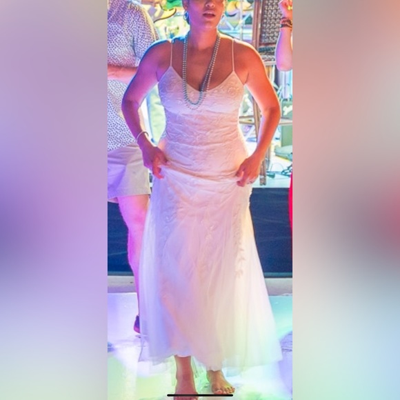 Beaded Wedding Dress - Picture 4 of 7